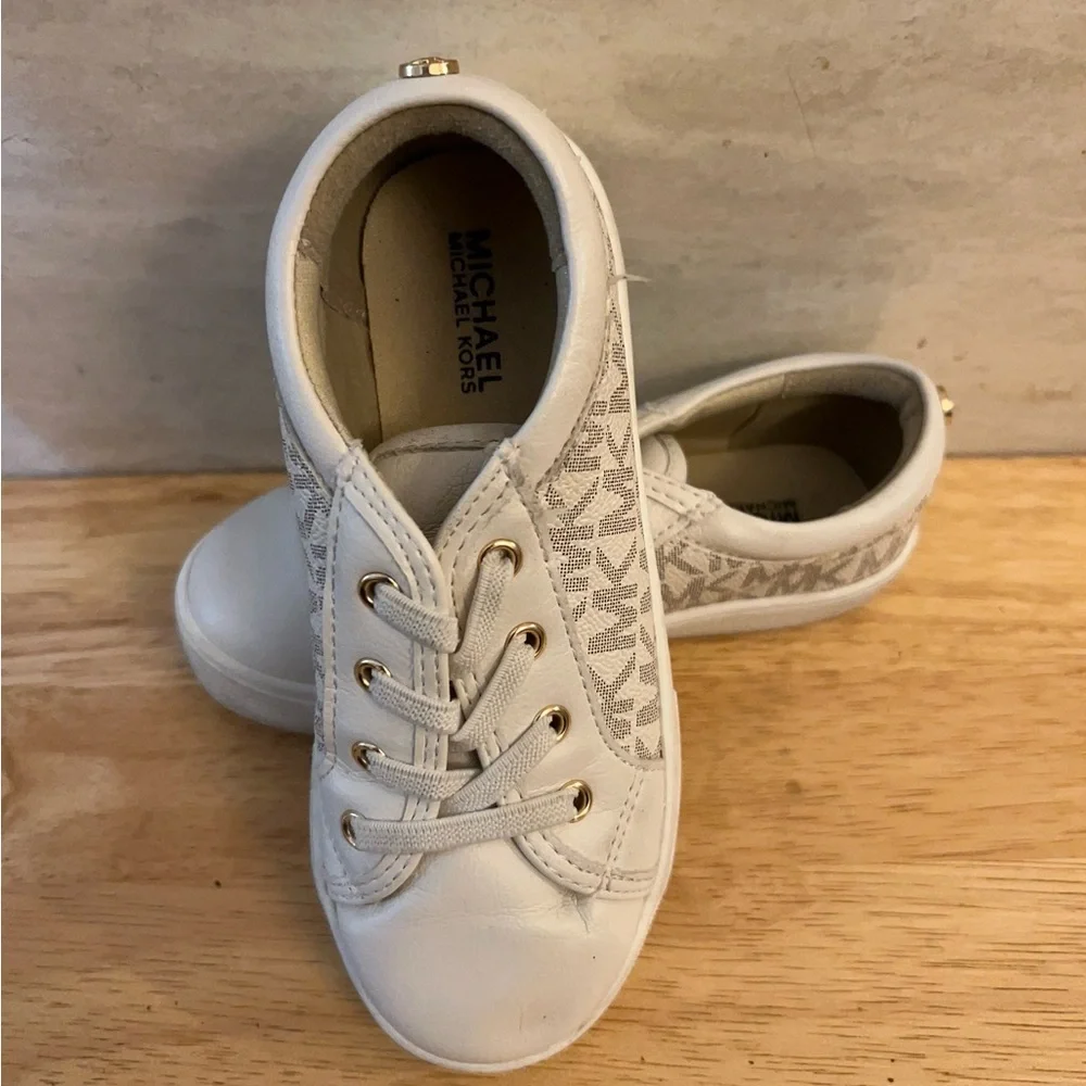 Michael Kors Jem Ralley monogram print lace-up sneakers signature branding